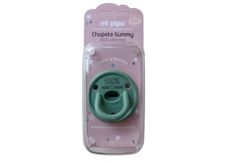 Chupete Gummy Silicona Soy el Rey de mis Abuelos