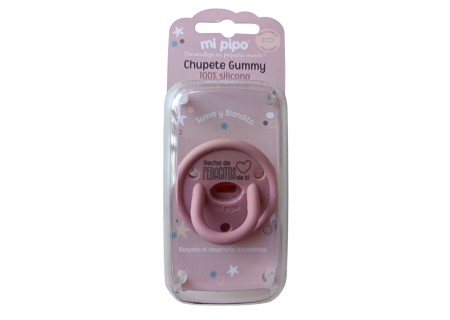 Chupete Gummy Silicona Soy el Rey de mis Abuelos