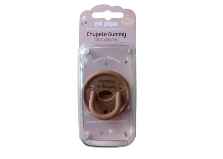 Chupete Gummy Silicona Soy el Rey de mis Abuelos