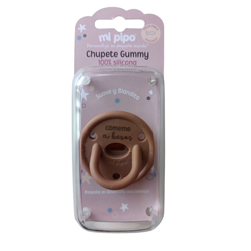 Chupete Gummy Silicona Soy el Rey de mis Abuelos
