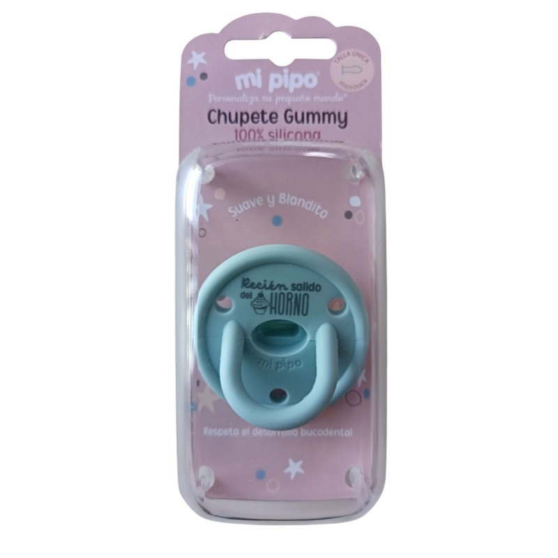 Chupete Gummy Silicona Soy el Rey de mis Abuelos