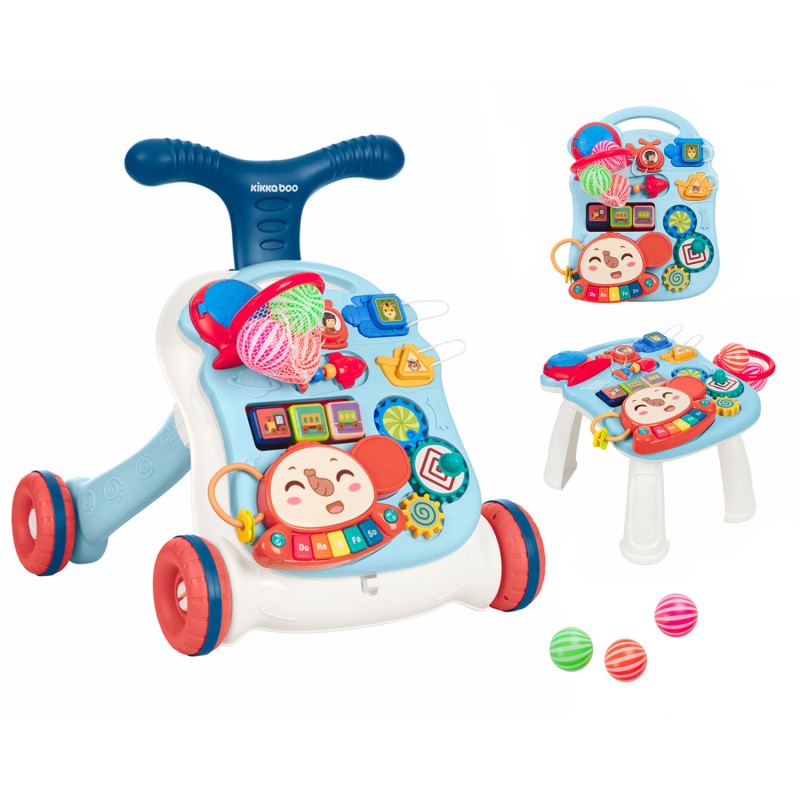 Andador 3 en 1 KiKaboo Play & Grow Azul