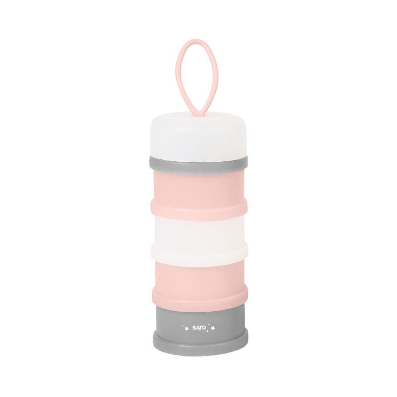 Contenedor de Leche en Polvo Rosa Empolvado Saro
