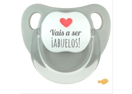 Chupete Baby Deco Vais a ser ¡Abuelos!