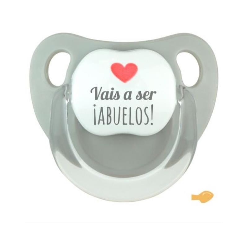 Chupete Baby Deco Vais a ser ¡Abuelos!