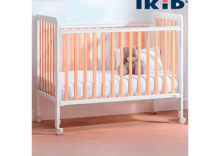 Cuna Bebé Abatible Bari Natural  IKID