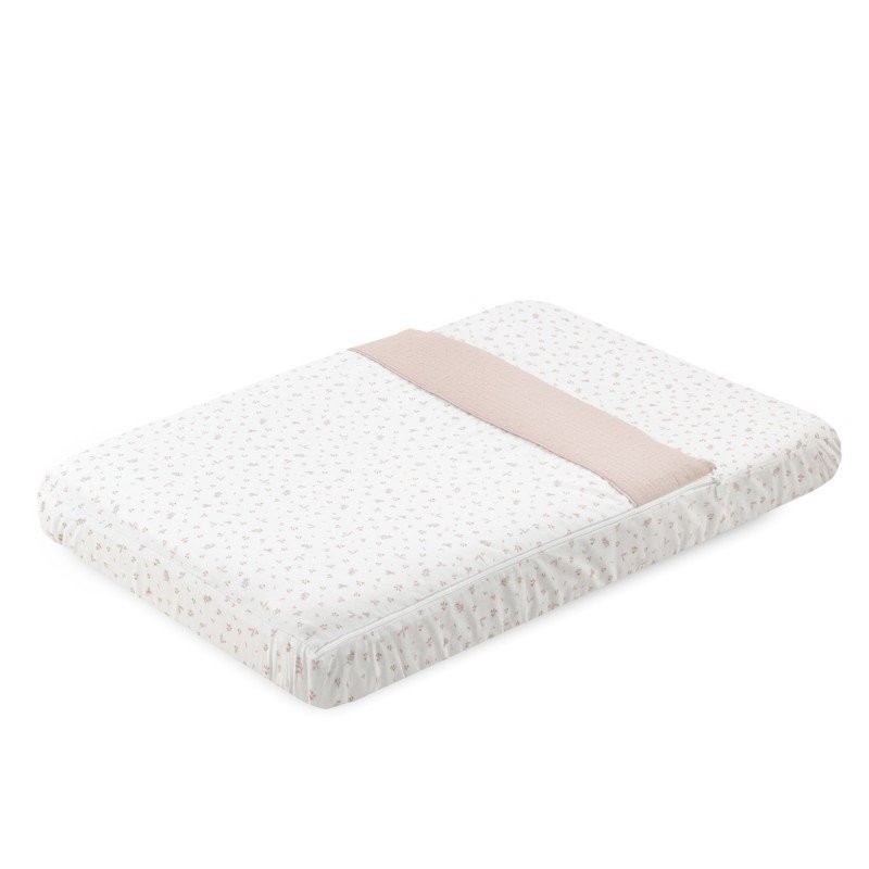 Saco Minicuna Plumeti Rosa Cambrass