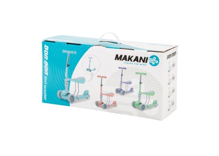 Patinete Makani BonBon 3 en 1 Azul