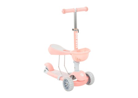 Patinete Makani BonBon 3 en 1 Rosa