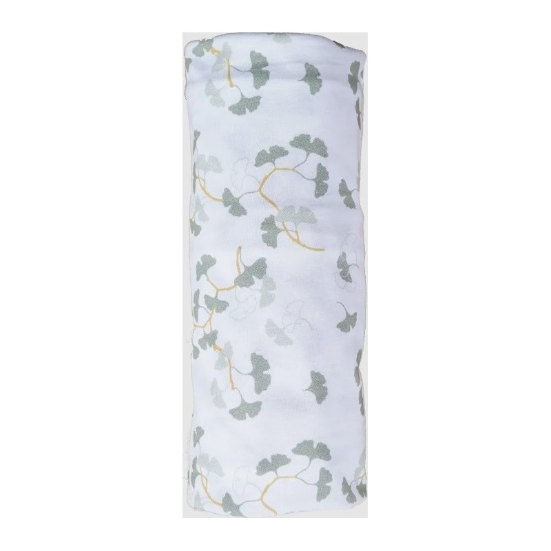 Muselina de Bambú Colección Ginko Verde