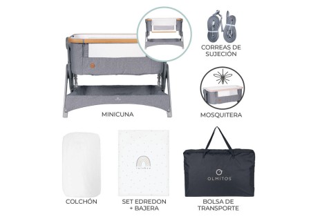 Minicuna Colecho Stella Grey Olmitos