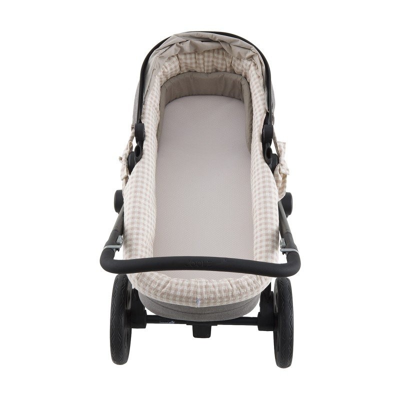 Garnitura Reversible Vichy Beige Cambrass
