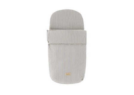 Saco Capazo + Colchoneta Derby Gris
