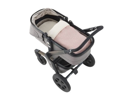 Saco Capazo + Colchoneta Rustic Rosa