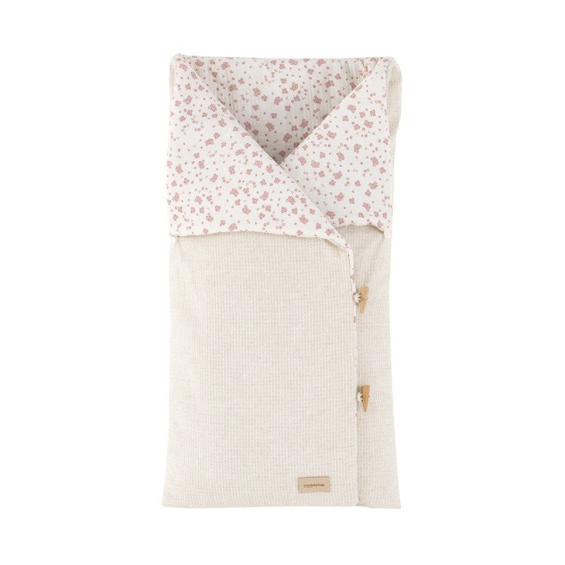 Saco Capazo sin Capucha Naturale Rosa