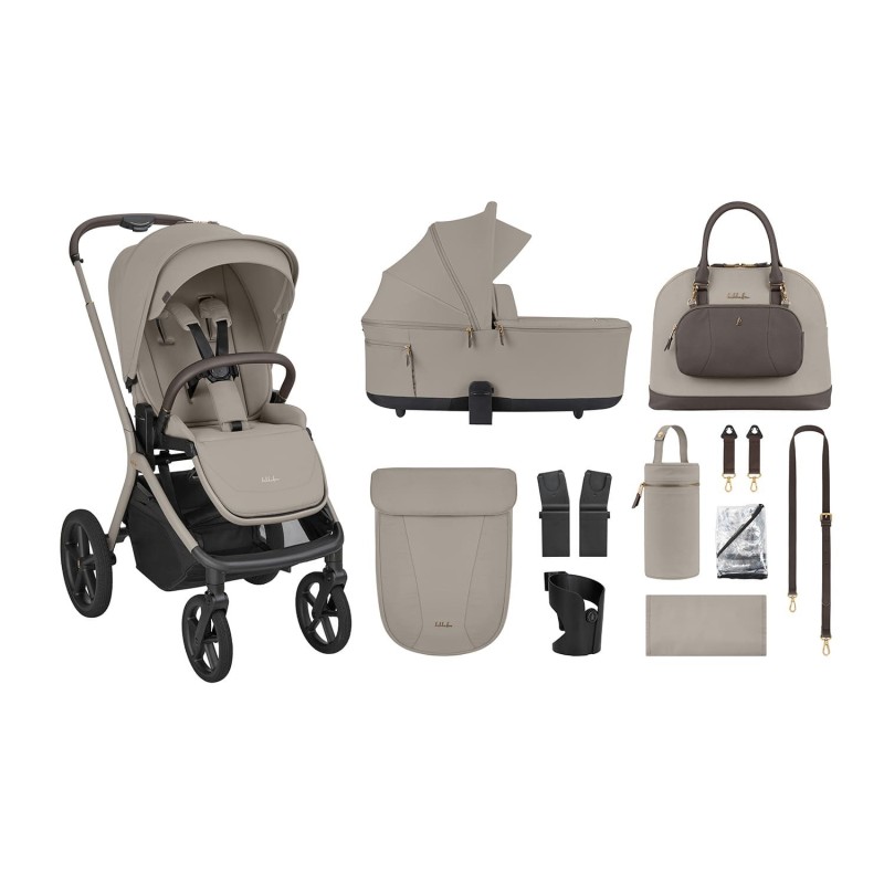 Cochecito Bebé System Duo Goya Champagne de Kikkaboo