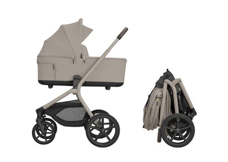 Cochecito Bebé System Duo Goya Champagne de Kikkaboo