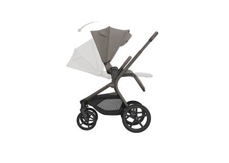 Cochecito Bebé System Duo Goya Mocca de Kikkaboo - Mi Pequeño