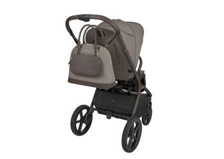 Cochecito Bebé System Duo Goya Mocca de Kikkaboo - Mi Pequeño