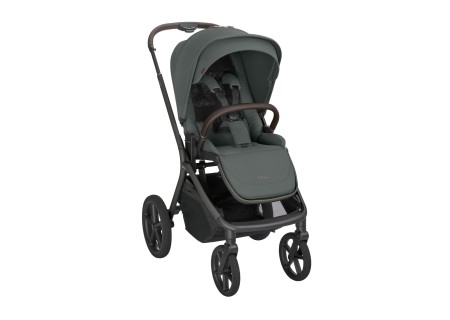 Cochecito Bebé System Duo Goya Olive de Kikkaboo - Mi Pequeño