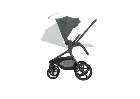 Cochecito Bebé System Duo Goya Olive de Kikkaboo - Mi Pequeño
