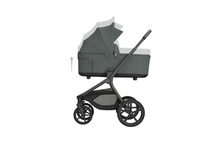 Cochecito Bebé System Duo Goya Olive de Kikkaboo - Mi Pequeño
