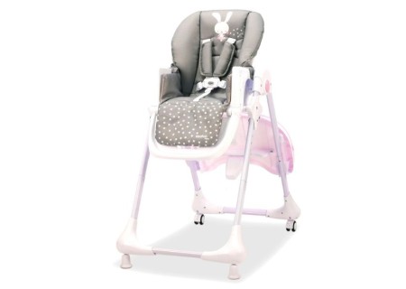 Trona con Ruedas Conejito Rosa de Asalvo - Mi Pequeño.com