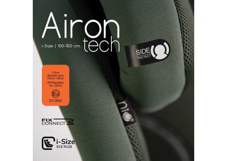 Silla de Coche Airon Tech Olive Grupo 2/3 | Niu | Mi Pequeño