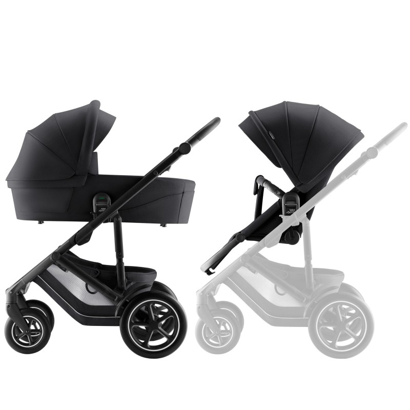 Cochecito Duo Smile 5Z Carbon Black | Britax Römer | Mi Pequeño