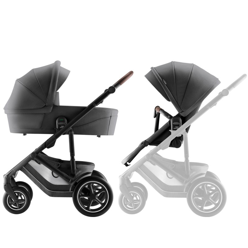 Cochecito Duo Smile 5Z Style Mineral Grey | Britax Römer | Mi Pequeño