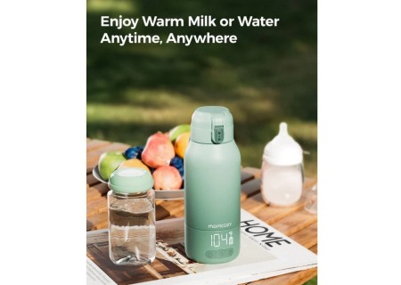 Calentador Ultrarrápido Portátil Leche Materna y Agua Momcozy | Mi Pequeño
