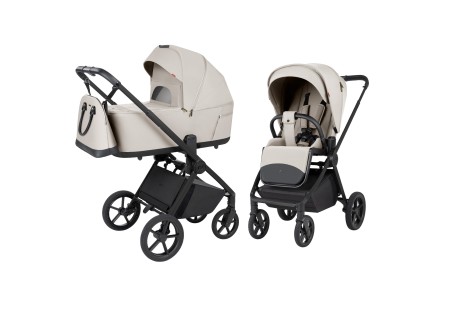 Cochecito System Duo Ultra F Milk Grey | Carrello | Mi Pequeño