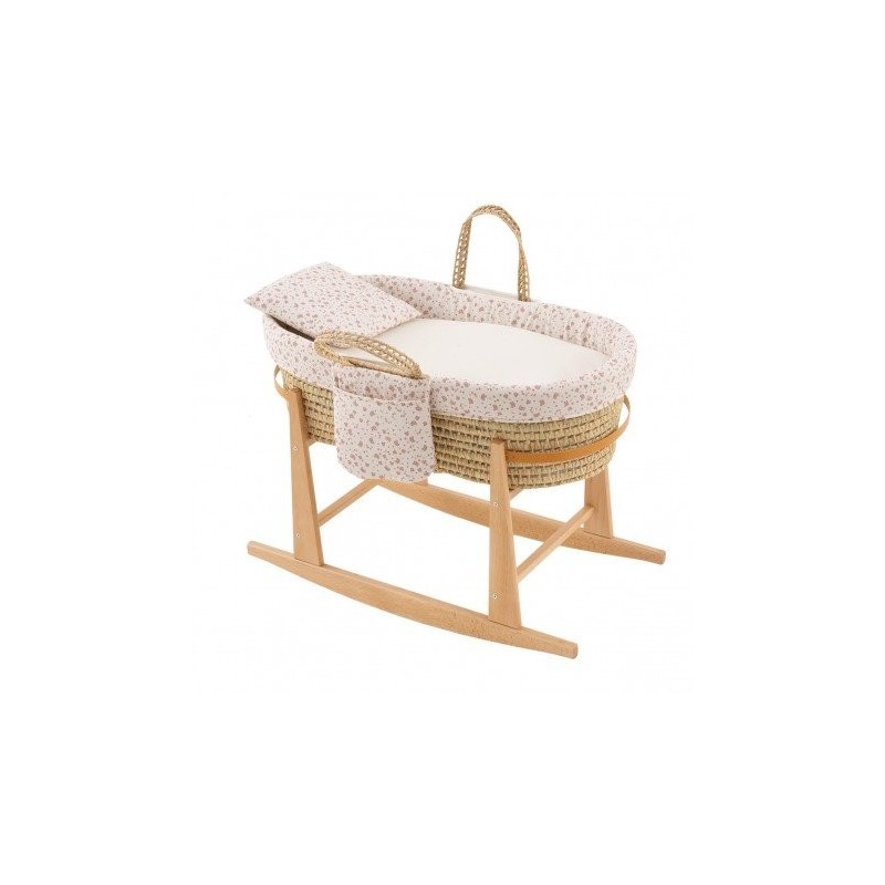 MOISES BEBE MIO CUCO + PATAS HONOLULU BEIGE/FLORES de Cambrass I Mi Pequeño