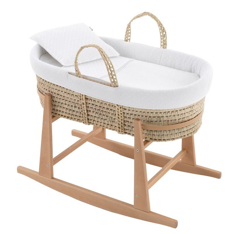 Moisés Bebé Acolchado UNIC CRUDO + Patas I Cambrass I Mi Pequeño| Compra Online