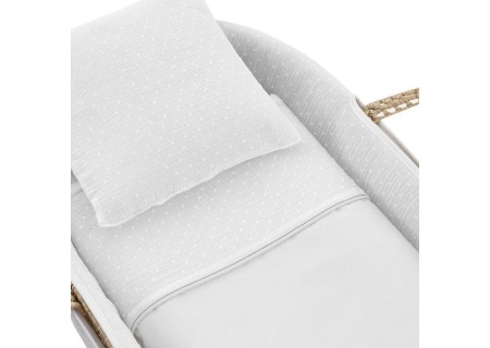 Moisés Bebé Acolchado UNIC CRUDO + Patas I Cambrass I Mi Pequeño| Compra Online