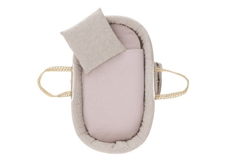 Moisés Bebé Mio Cuco KANSAS BEIGE/ GRIS + Patas | Cambrass |Mi Pequeño| Compra Online