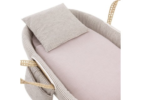 Moisés Bebé Mio Cuco KANSAS BEIGE/ GRIS + Patas | Cambrass |Mi Pequeño| Compra Online