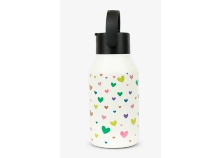 Botella Termo 350 ml. Colecc Confeti Corazones | Runbott | Mi Pequeño