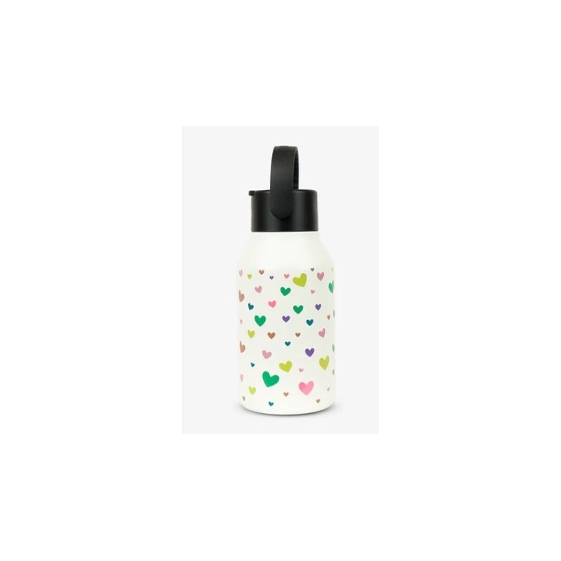 Botella Termo 350 ml. Colecc Confeti Corazones | Runbott | Mi Pequeño