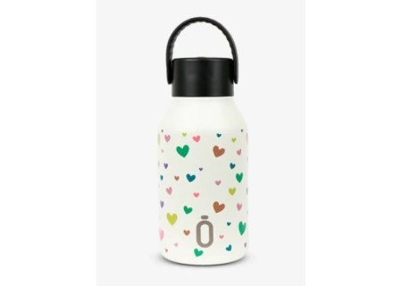 Botella Termo 350 ml. Colecc Confeti Corazones | Runbott | Mi Pequeño