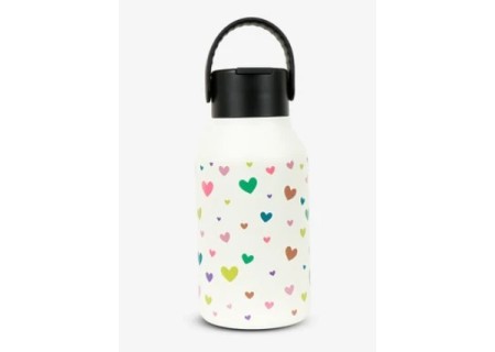 Botella Termo 350 ml. Colecc Confeti Corazones | Runbott | Mi Pequeño