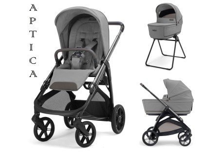 Cochecito System Duo Aptica Crystal Grey | Inglesina | Mi Pequeño