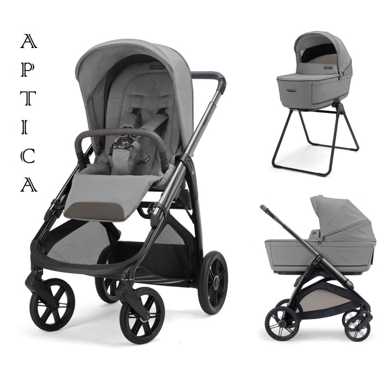 Cochecito System Duo Aptica Crystal Grey | Inglesina | Mi Pequeño