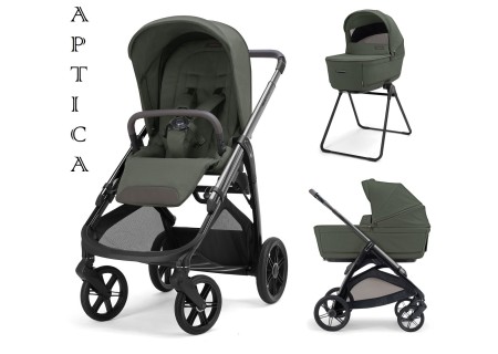 Cochecito System Duo Aptica Ivy Green | Inglesina | Mi Pequeño