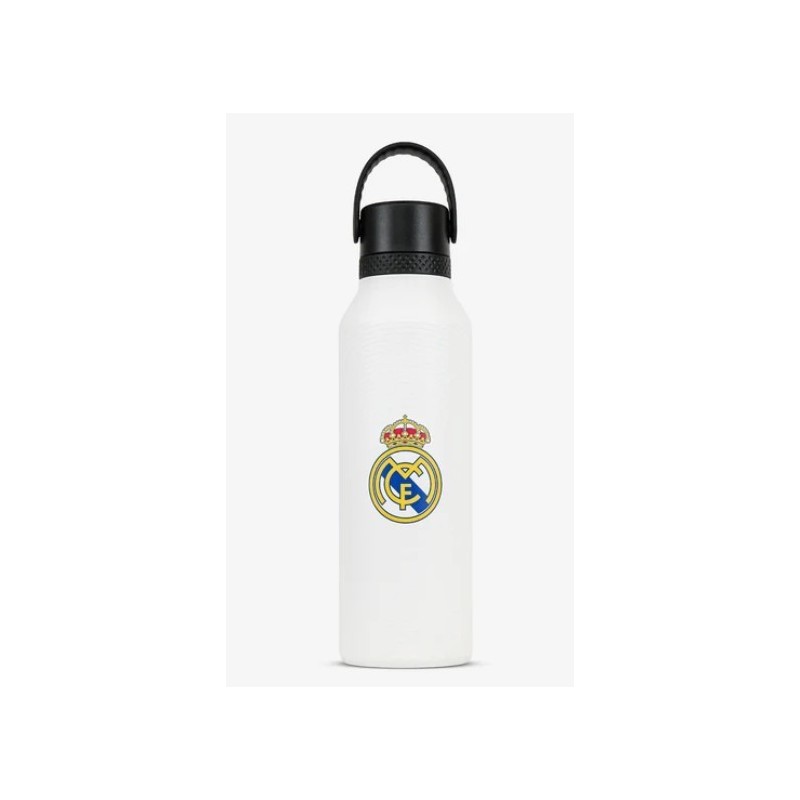 Botella Termo Mii 60 Escudo Real Madrid Blanco | Runbott | Mi Pequeño