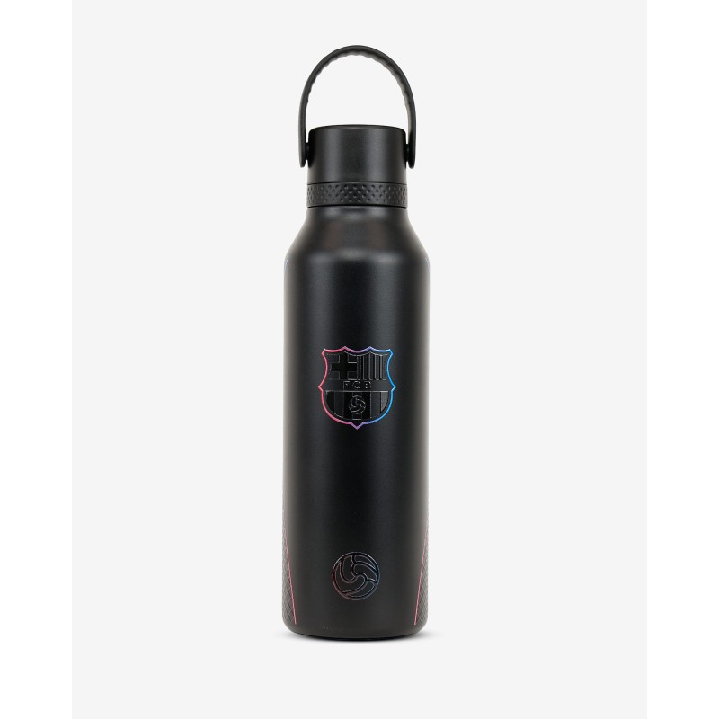 Botella Termo Mii 60 Escudo FC Barcelona Negro | Runbott | Mi Pequeño