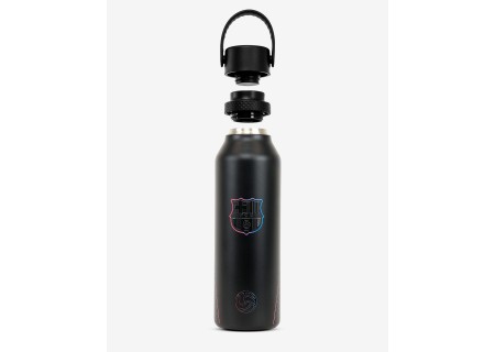 Botella Termo Mii 60 Escudo FC Barcelona Negro | Runbott | Mi Pequeño