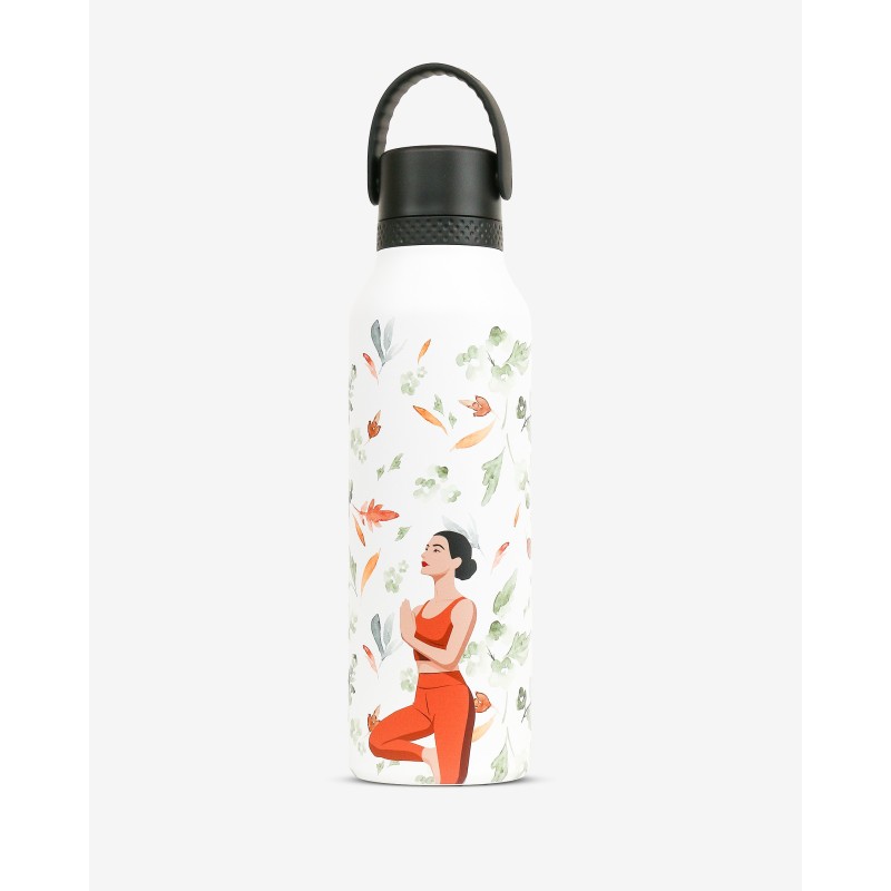 Botella Termo Mii 60 Artista Lulalila - Yoga | Runbott | Mi Pequeño
