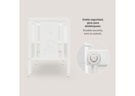 Cuna Colecho Transformable en Escritorio Bear Basic | Interbaby | Mi Pequeño