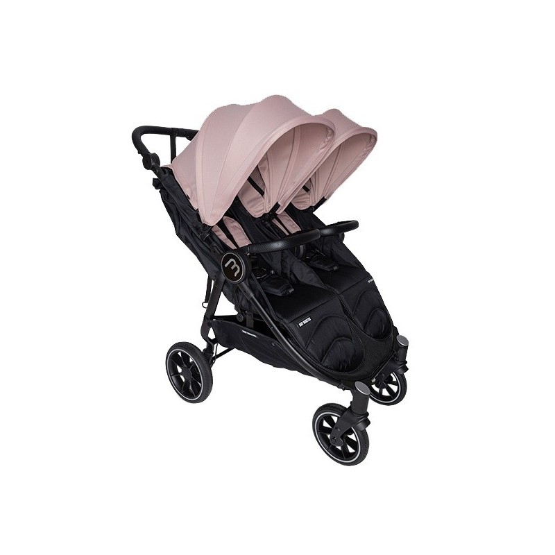 Silla Gemelar Easy Twin 4 Black Taupe | Baby Monsters | Mi Pequeño